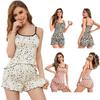 Women's European & American Summer Pajama Set - Sexy Camisole & Shorts