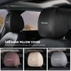 For VW Car Seat Headrest Anti-Dirty Elastic Pillow Protective Cover Scirocco Passat Polo B5 B6 B7 CC Tiguan Sharan BIO1