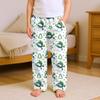 Fashionable Children's Christmas Print Pocket Casual Pants