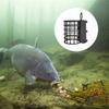 40/50/60g Weights Mesh Bait Cage Feeders Controlled Release Small Fish Protection Bait Release Feeders Fish Protection Feeders