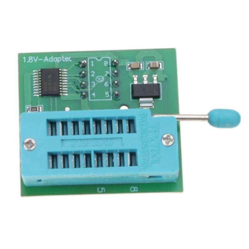 USB Programming Series Comprehensive Set for BIOS Flash Memory with SOP8 Test Clip and SOP8 SOIC8 to DIP8 Adapter