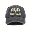 Vintage Distressed Cap Breathable Embroidered Hat Creative Gift Unisex Hat