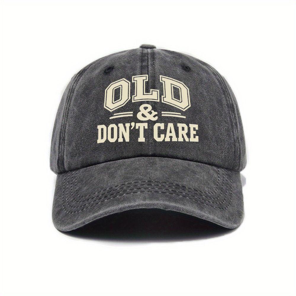 Vintage Distressed Cap Breathable Embroidered Hat Creative Gift Unisex Hat