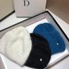 2020 Extended Brim Knitted Hat Sweater With Casual Hat Winter Outdoor Ear Protection Wool Hat Women