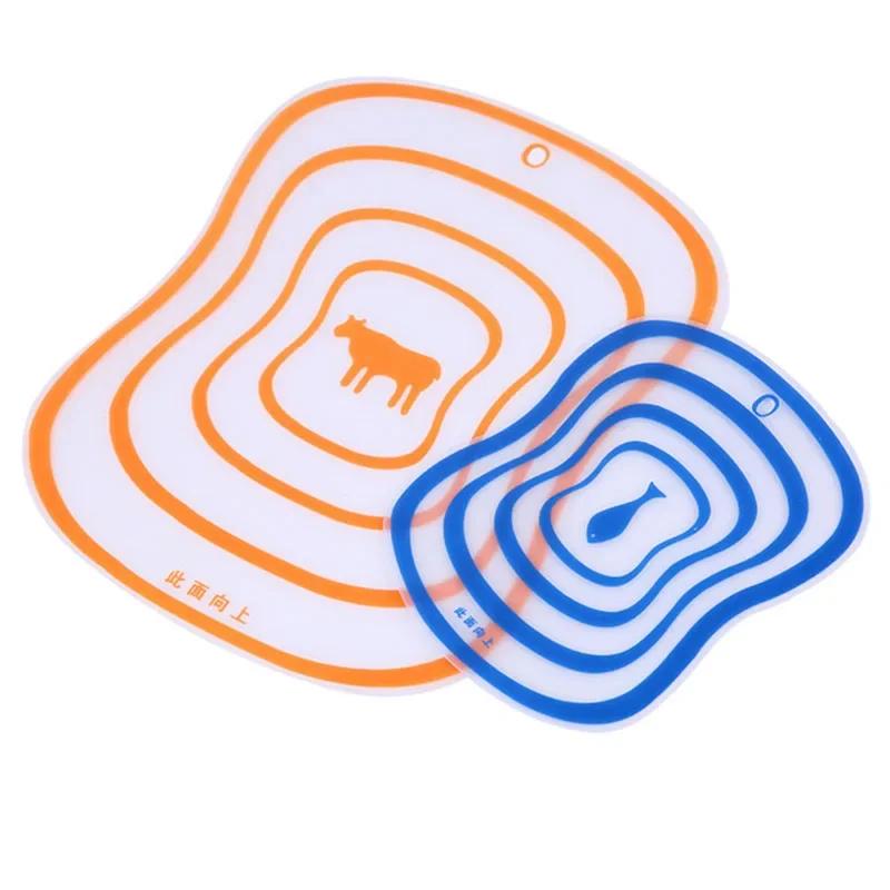 Matná Průhledná Ohýbatelná Třídicí Krájecí Deska Kuchyňská Krájecí Deska Plastová Protiskluzová Hnětací Podložka Krájení Ovoce Krájecí Deska