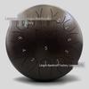 Chinese Style 13-Tone Lotus Steel Tongue Drum (12-inch): Ethereal Children's Educational Percussion Instrument