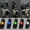 Car Dash LED Toggle SPST ON-OFF Flick Switch Flip Up Cover 12V 20A