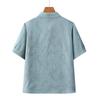 Grandma's Casual Summer Two-Piece: Short-Sleeved Shirt & Set for Women 60 and Up