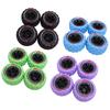 4pcs RC Car Wheels Tires Set with Socket M3 M4 Nut Universal Rubber RC Car Tires for 1/14 1/16 RC Cr