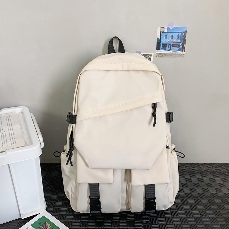 Backpack, High School and College Student Schoolbag, Men's and Women's Large-capacity Computer Bag, Water-resistant Nylon Backpack