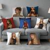 Singerr Pink Pantheresss Pillow Cover Gift High Definition Digital printingSurprise Vivid Pattern Household