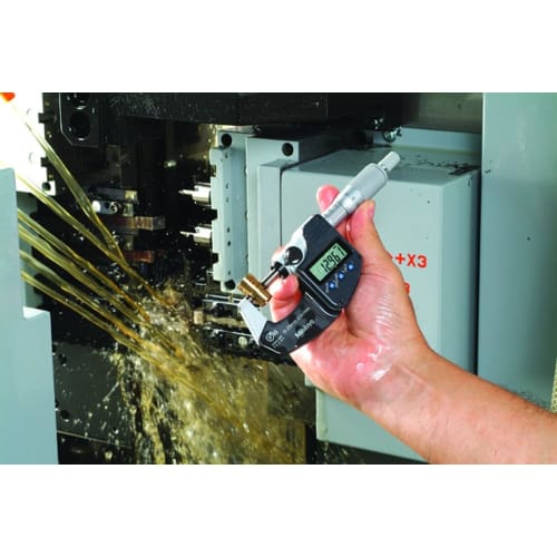 Mitutoyo Coolant-Proof Micrometer MDC-50MX 293-231-30, Measuring Range: 25-50mm