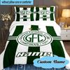 Custom Name Guarani Crest Design Bedding Set 3pcs, Bedding Set Including 1pc Duvet Cover And 2pcs Pillowcases for Bedroom, Dormitory Gift