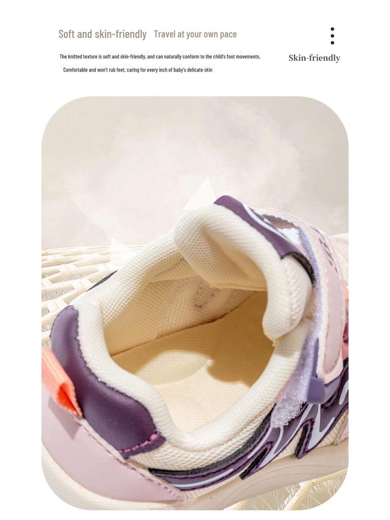 2026 Spring Baby Walker Shoes: Infant Toddler Non-slip Mesh Shoes for Girls and Boys