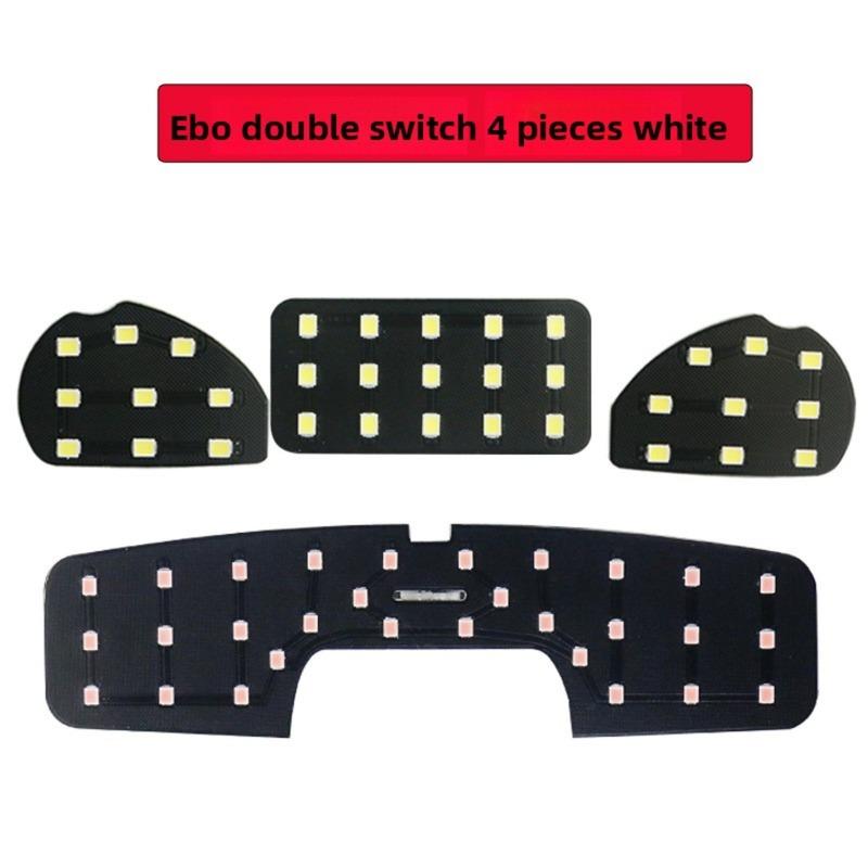 Reading Light Compatible with Ford Focus Classic EcoSport Mondeo LED Interior Dome Light Car Accessories Auto Parts Replacement 1 piece white