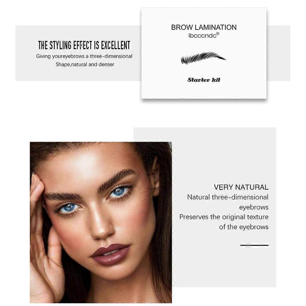 Eyebrow Lamination Kit Perming Makeup Set Lash Curling Up Brow Lift SetNice less