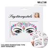 Eco-Friendly Masquerade Acrylic Face Diamond Stickers