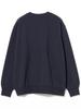 B:MING LIFE STORE by BEAMS "ABOUT" Embroidered Crew Neck Sweatshirt, Men's, Navy, L_92130453147