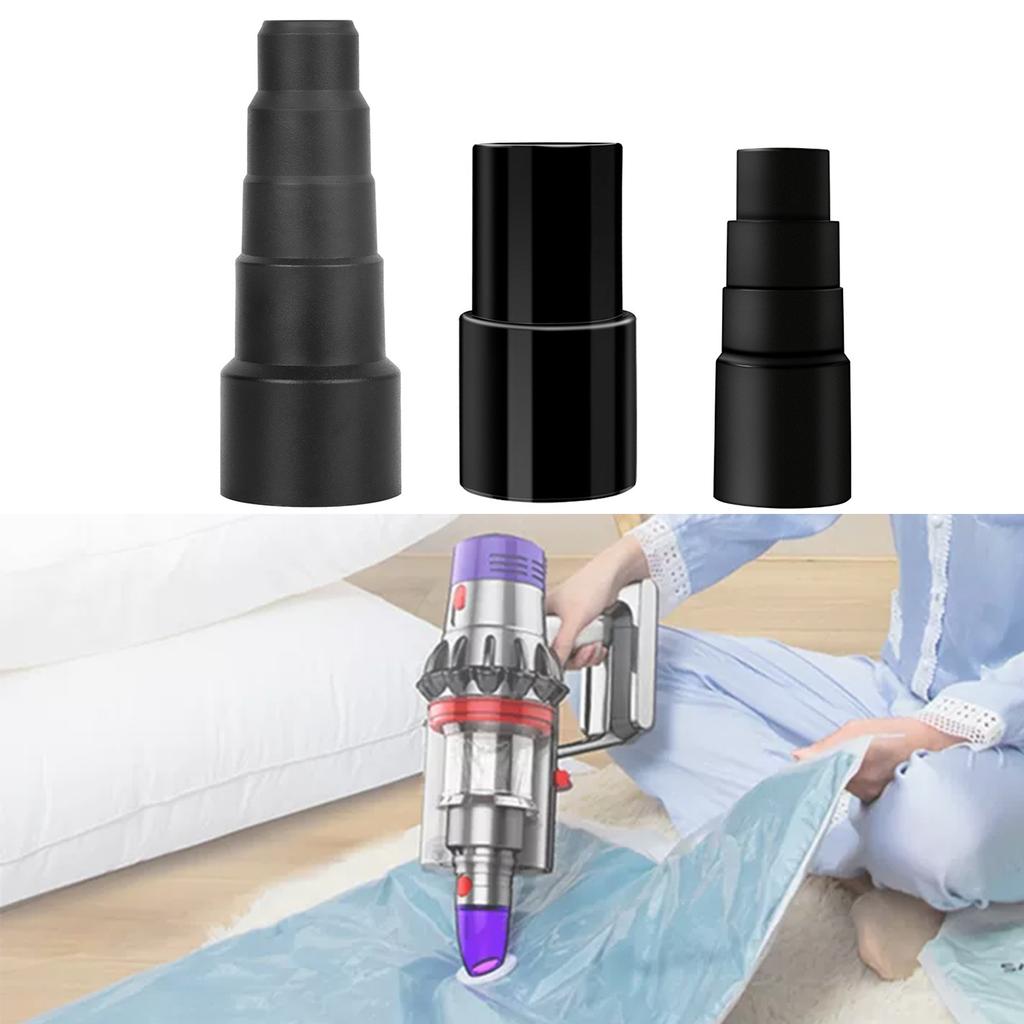 3 Stück Staubsaugeranschluss Saugkopf Bürstenadapter Mundstück 32mm Umwandlung auf 35mm Universeller Schlauchkonverter