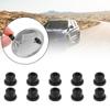 Hole Plug Auto Body Plugs 10 Pieces Truck Bed Hole Plugs Black Rubber Hole Plug For Women Men Adults Bikes Frame