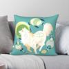 Mytho Doggos Bulgae Square Pillowcase Polyester Linen Velvet Pattern Zip Decor Throw Pillow Case Room Cushion Cover