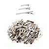 Durable Alligator Hair Clips Practical Hair Sectioning Clips Home Use Metal Curl Clips  For Women