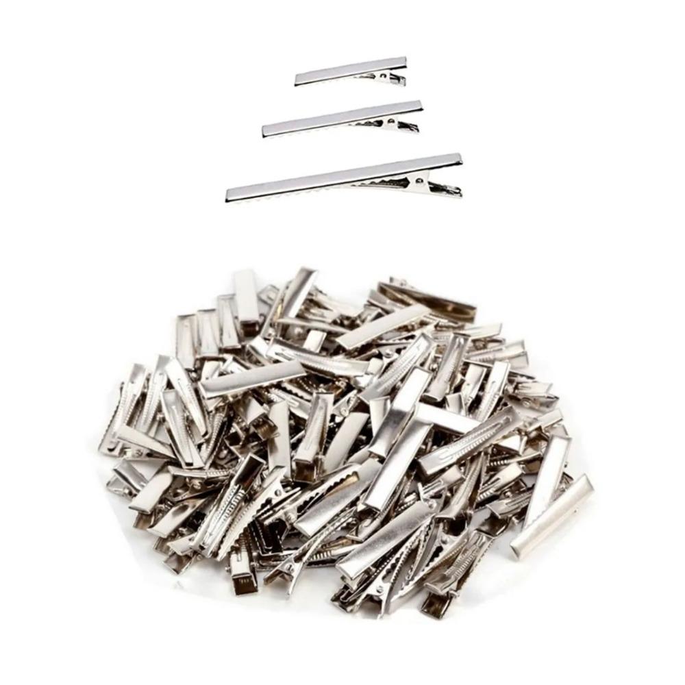 Durable Alligator Hair Clips Practical Hair Sectioning Clips Home Use Metal Curl Clips For Women