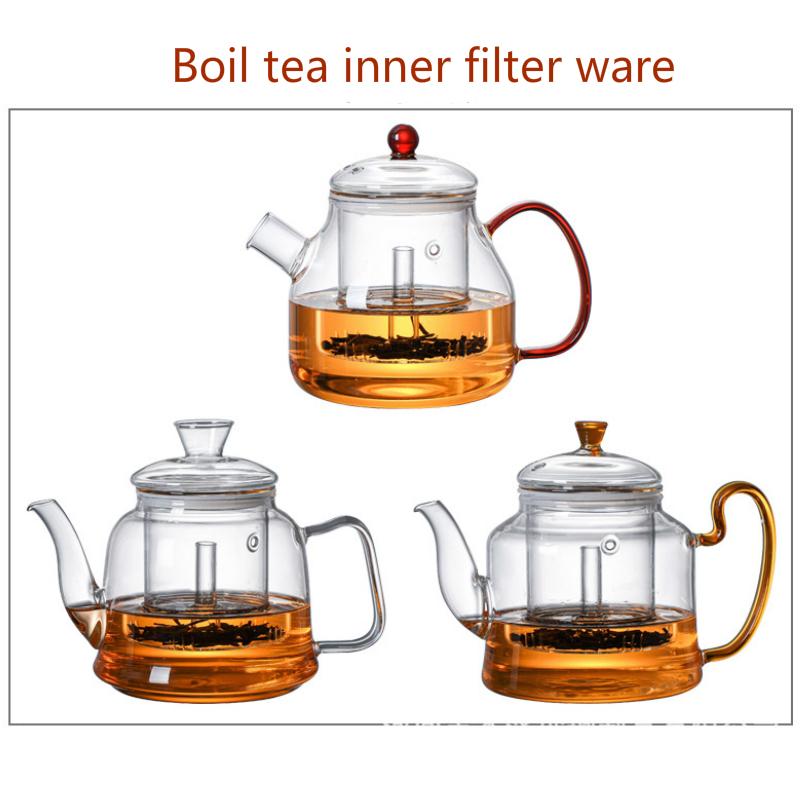 Teapot Water Bottle Gooseneck Kettle French Press Glass With Lid Thermos Bottle Home Appliance Kitchen Accessories Electric Pot