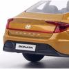 WELLY Hyundai Sonata DN8 Kovový model auta - Zlatá
