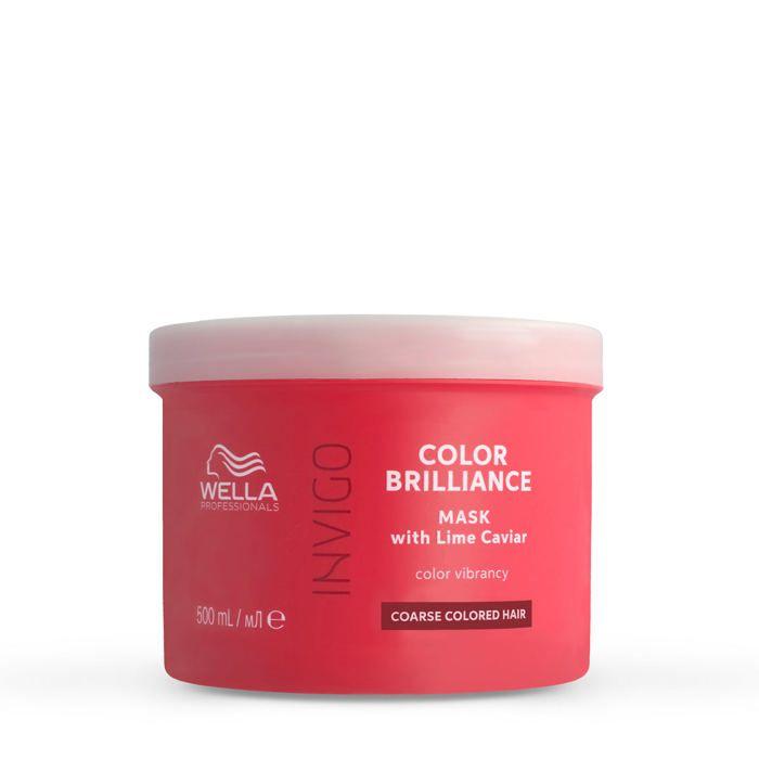 Masque - Wella Professionals - Invigo Color Brilliance - 500ml - Cheveux colorés - Brillance instantanée
