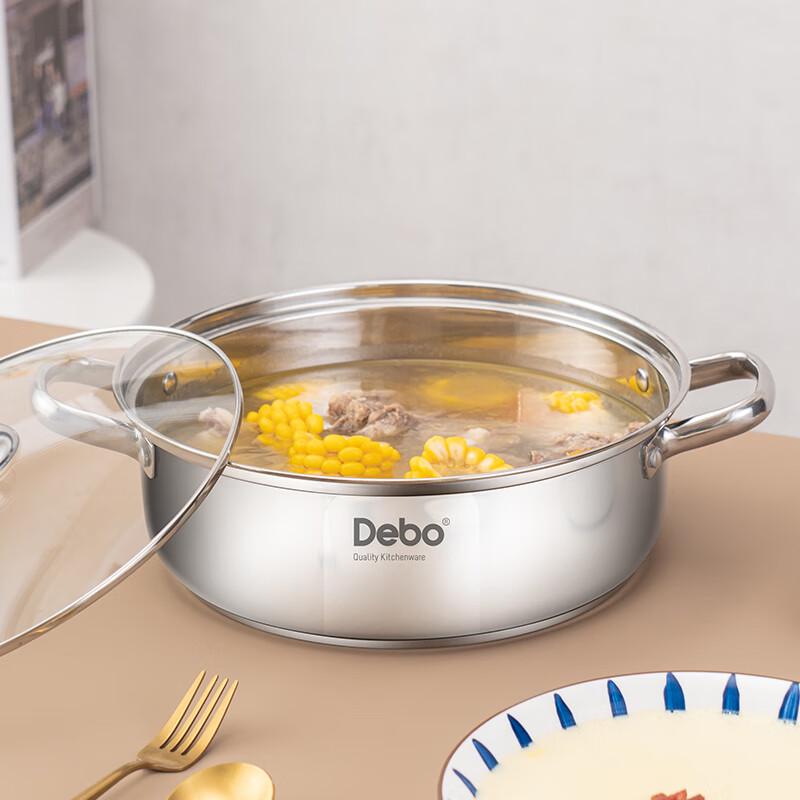 

Debo Wyatt Stainless Steel Soup Pot