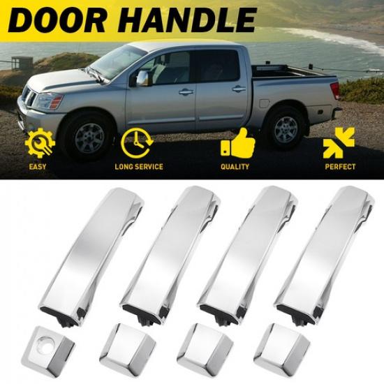 Exterior Handle Door For 2004-2010 Nissan Titan LE Front Rear Left&Right Outer