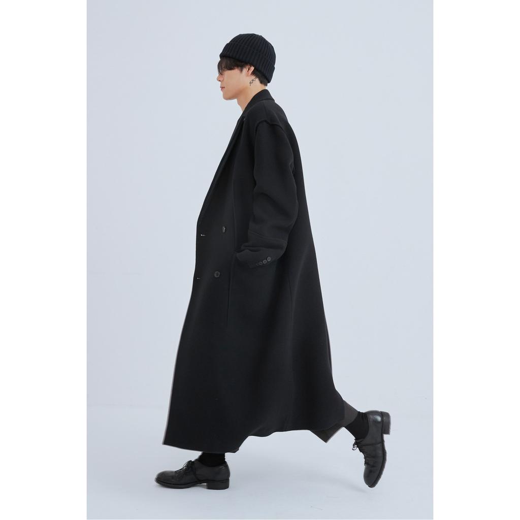 Recode Oversized Maxi Double Coat_Rkcaw23615Bkx