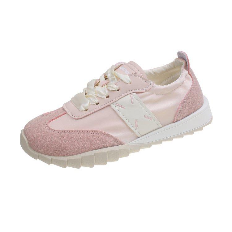 Dexun shoes ballet soft sole splicing satin surface versatile sports Forrest Gump casual shoes women's summer single shoes