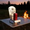 Dishwasher Safe Grill Tool Beer Can Chicken Roaster Rack, 304 Stainless Steel BBQ Stand Food Grade Metal for 16oz Can, Outdoor Accessory Camping