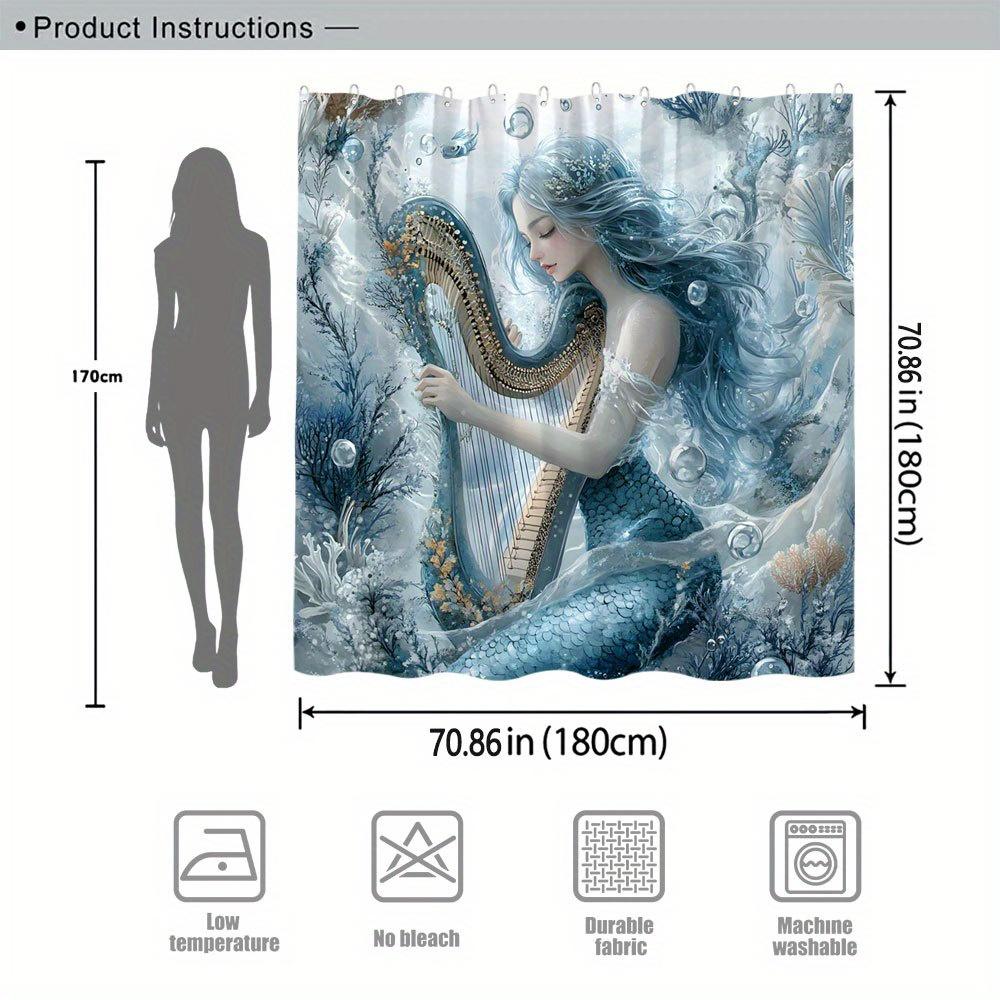 Oceanic Serpent Tapestry - Mythical Sea Creature Wall Hanging for Living Room, Bedroom Decor - Mysterious