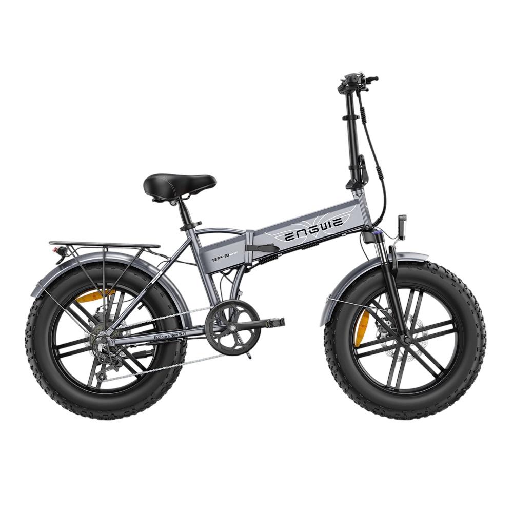 Engwe EP-2 BOOST 250W City Electric Bike Folding E-Bike, 20×4.0 Fat Tires for City Commute & Outdoor Trails, Long-Range Design for Daily Riders