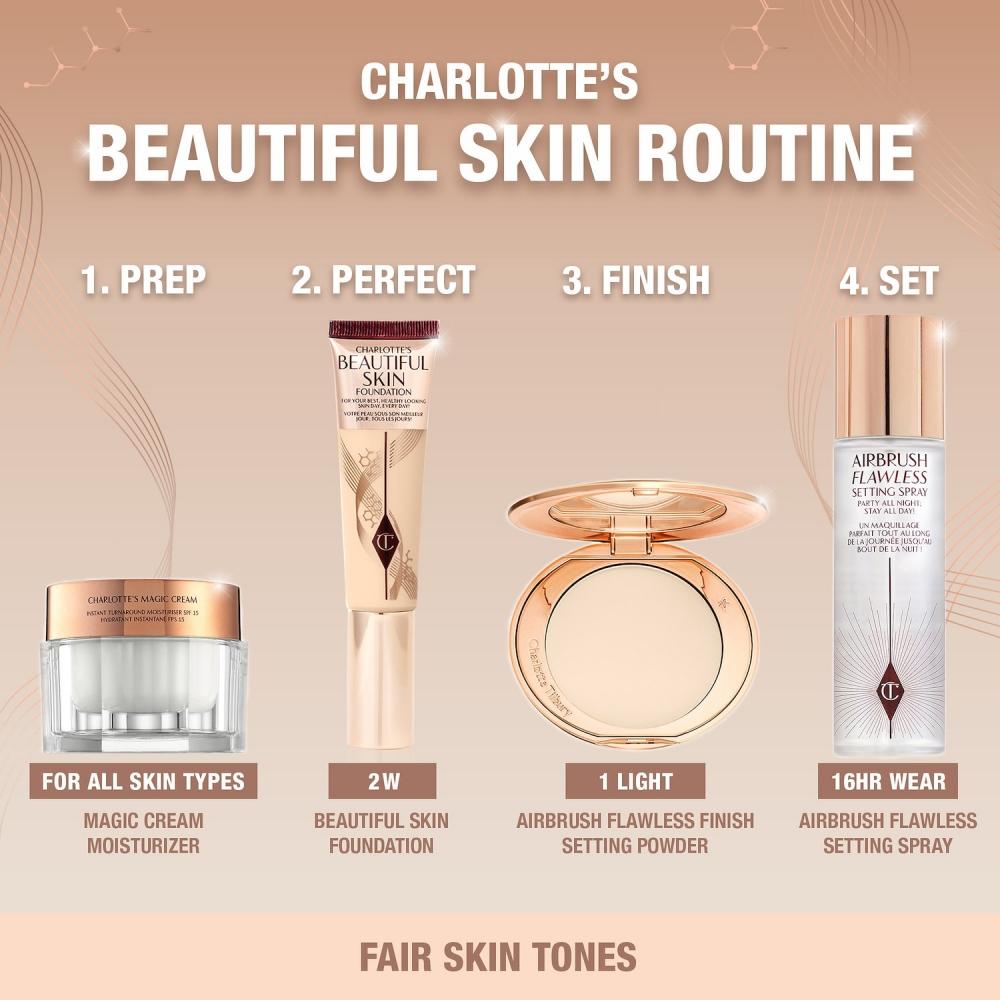 Charlotte Tilbury Beautiful Skin Fond de Teint 30 ml 2 Chaud