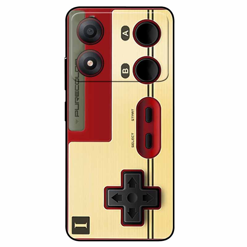 Pour ZTE Blade A34 4G Coque Anti-choc TPU Silicone Souple Housse de Téléphone pour ZTE Blade A 34 Funda Peinte pour BladeA34 Capa de Luxe