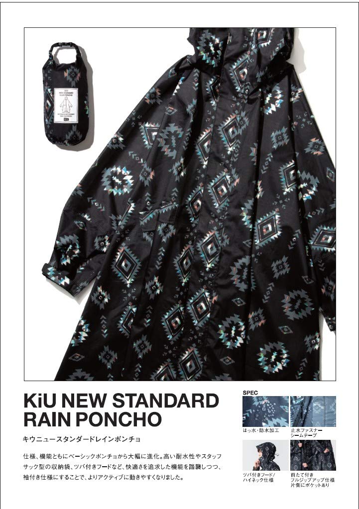 KiU New Standard Rain Perfect for Rainy and Disaster and with Storage and Perfect for Outdoor and Suitable for Men and Available In Navy and Poncho,