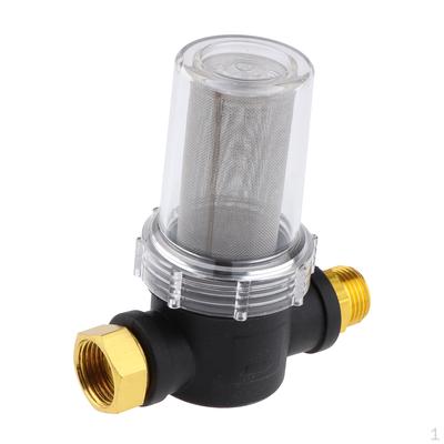 3/4'' 40/ 100 Mesh Garten Schlauch Filter Aufsatz für Hochdruckreiniger Pumpe