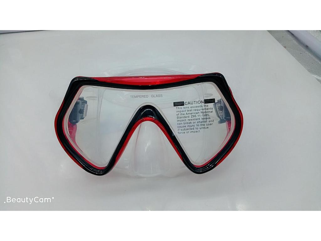 PVC/Silicone Diving Mask Set - Snorkeling Gear