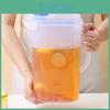 Water Container Pitcher Beverage Large Capacity With Lid And Handle Jug Juice For