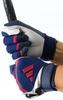 Adidas Batting Navy X Size LBG505 Baseball/Softball Gloves, MID, Pink, M,