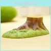 Cartoon Tree Stump Green Grassland Mini Model Decoration For Micro Scenery Props