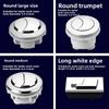 Toilet Tank Round Valve Push Button Round Dual Press Tank Push Switch Water Saving Rod Accessories Dual Flush 38/48/58mm