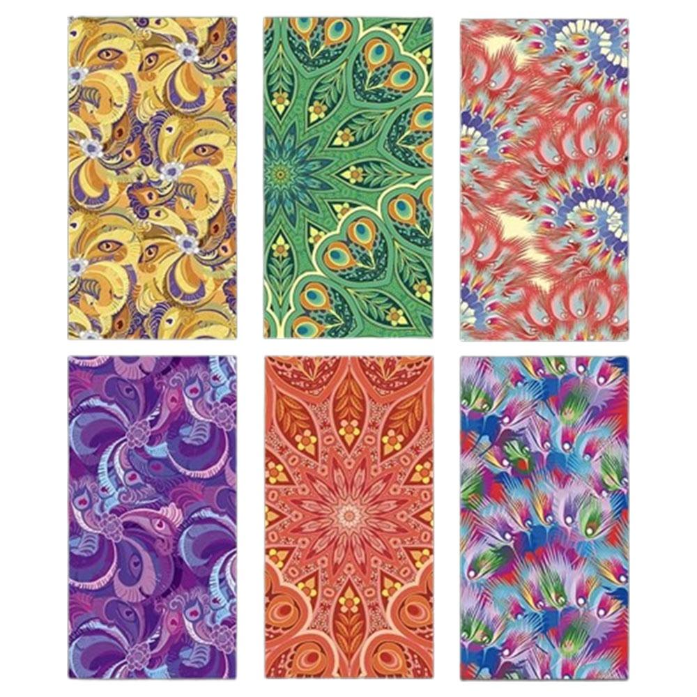 6pcs Cartoon Eid Mubarak Envelopes Elegant Pattern New Year Red Envelopes  Middle East Festival