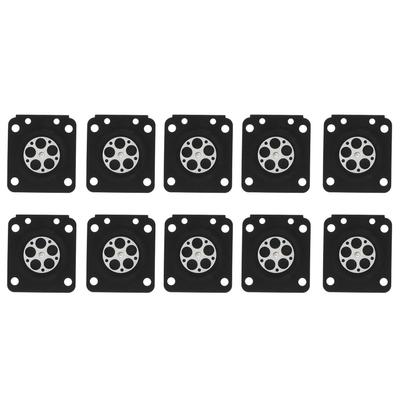 10PCS/Set Carburetor Parts Chainsaw Carburetor Membrane Gasket Set Fit for ZAMA180
