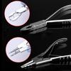 Stainless Steel Piercing Plier Jewelry Body Nose Ear Lip Rings Puncture Tool