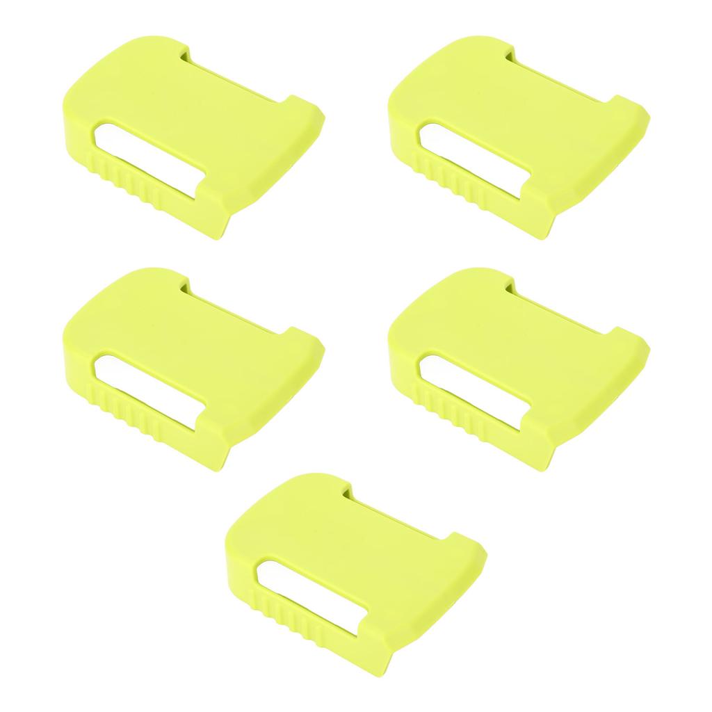 5 Set Battery Holder Green Battery Mount Adapter Dock Holder Suitable for Worx WU172 WU279 WU388 WE270 WE389